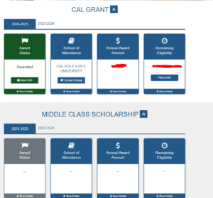 Middle Class Scholarship